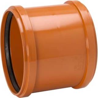 Uponor PVC dobbeltmuffe 200mm