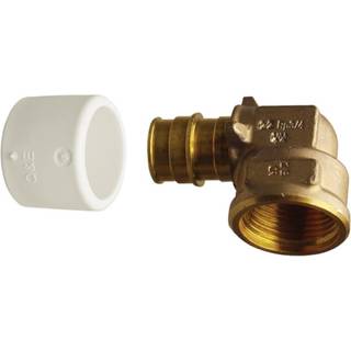 Uponor Q&E vinkelmuffe 22 mm x 3/4"