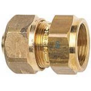TA Komp. Overgang med muffe 1'' x 32x4,4 mm. Med støttebøsning til pex. Type TA 602
