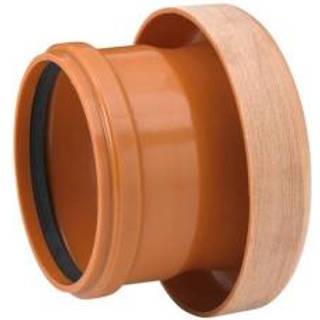 Uponor PVC overgang 160mm, til lerrørsmuffe
