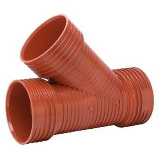 Uponor grenrør 45° 315/315mm Ultra Rib 2