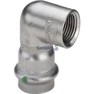 Sanpress Inox Vinkel 90Gr 15X1/2 Viega