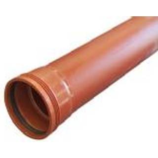 Wavin Wafix PP kloakrør 110 x 3000 mm SN8. EN1852
