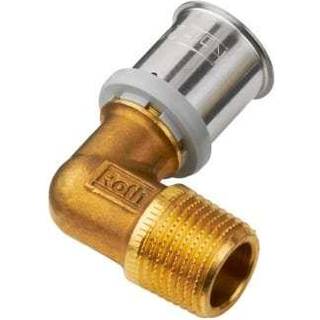 Roth Vinkel 90° 32 mm x 1" Nippel