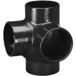 MA Hjørne grenrør 88 gr. 100 mm, sort