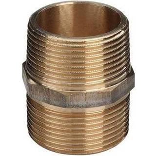 Viega Brystnippel 1/4" rødgods