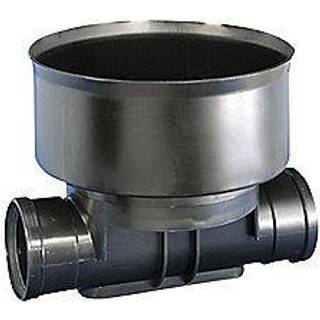 Wavin PP rense- & inspektionsbrønd 425/160mm T1, lige gennemløb for glat rør.