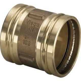 Viega Sanpress XL muffe 76,1 mm rødgods