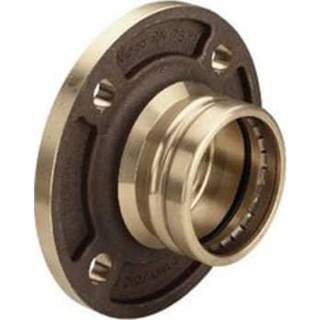 Viega Sanpress XL flangeovergang rødgods DN80-88,9 mm