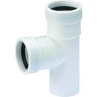 Wafix PP grenrør 88,5° Ø40 x Ø40 mm hvid