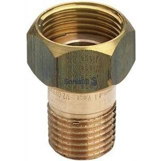 Viega Tilslutningsforskruning 1/2" x 3/4" rødgods