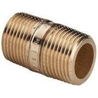 Viega Nippelrør 3/8" x 60 mm rødgods