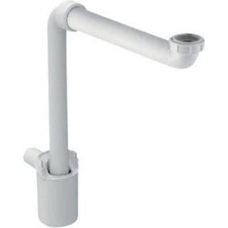 Duravit vandlås med stok og roset Hvid