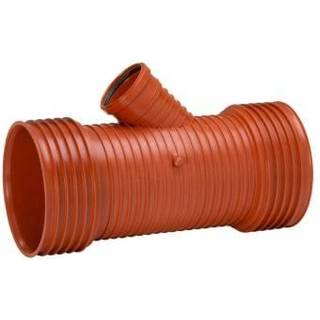 Uponor grenrør 45° 315/160mm for glat rør, Ultra Rib 2