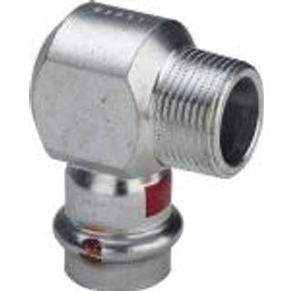 Viega Prestabo overgangsvinkel 90° 15 x 1/2" forzinket stål