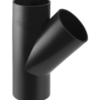 Geberit Peh grenrør 45° Ø75x63 mm