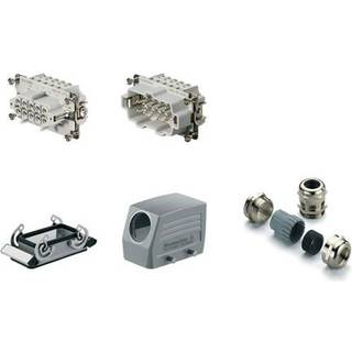 Weidmuller Komplet HE10 stik metal 1802420000