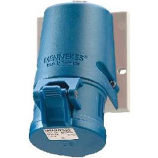 Mennekes CEE vægudtag 3 polet 16A 230V IP44 6H 27001