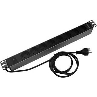 Powerpanel 19" 1he 8x230v dk 10a