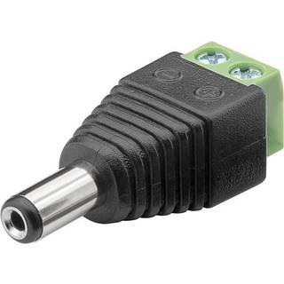 Terminal Block 2-pin til DC han 5,5x2,10mm - 1 stk.