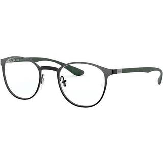 Ray - Ban Unisex RX6355 3098 Optiske stel Metal Sort Transparent Pantos Normal