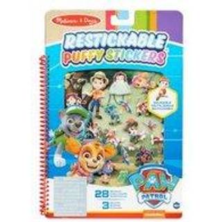 Paw Patrol Klistermærkebog genanvendelig 3D, Jungle - Melissa & Doug