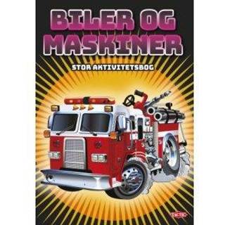 Tactic Biler og maskiner stor aktivitersbog (96s)
