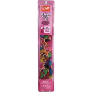 Wild Republic Mermaid Figures Tube Havfrue Toys Underwater Sirens Kids Gaver 10-Piece
