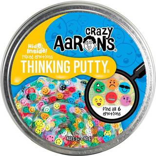 Sk?re Arons skjul indeni! Blandede f?lelser Thinking Putty - 4 """" Tin Thinking Putty - Ikke -giftig sensorisk leg Putty - aldrig t?rrer ud - Krea