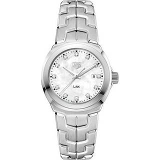 TAG Heuer WBC1312.BA0600 Link Damklockor Hvid/Stål Ø32 mm