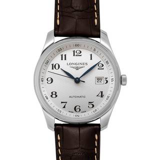 Longines L2.793.4.78.3 Master Sølvfarvet/Læder Ø40 mm