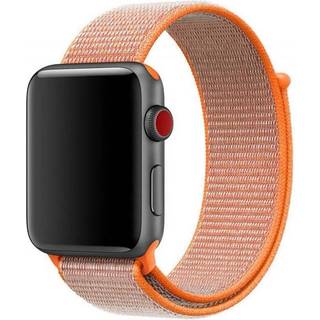 Apple Watch 38mm Nylon armbånd - krydret orange