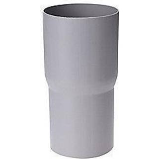 Plastmo rørmuffe, PVC, grå - Ø110 mm