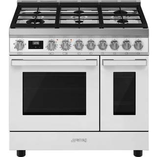 SMEG CPF92GMWH Gaskomfur Hvid