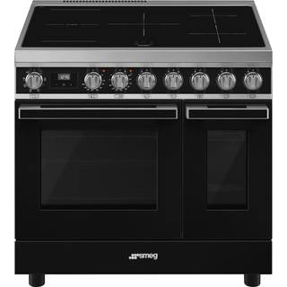 Smeg CPF92IMBL Portofino induktionskomfur 83,4 kg, sort
