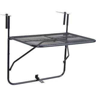 altanbord 60x40 cm stål sort