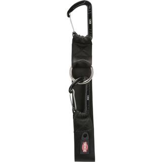 Trixie Universal belt strap mounteneer carabiner 30 cm/38 mm black