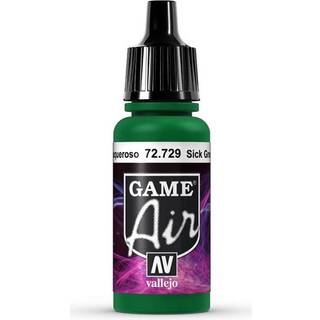 Vallejo Game Air 17Ml Sick Green [Levering: 1-2 dage]