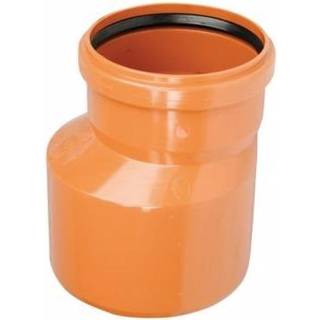 PVC-reduktion 160-110mm. Med kort indstiksmuffe SN4, EN1401