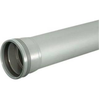 Nicoll HTP afløbsrør med muffe Ø40, 250 mm, grå.