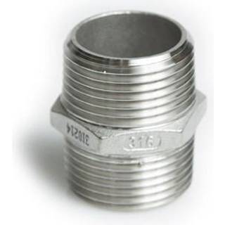 Brystnippel rustfri 20 bar 1.1/2"