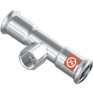 FZ press t-stykke med muffe 76-3/4''-76mm. Til varmesystemer. M-bakke