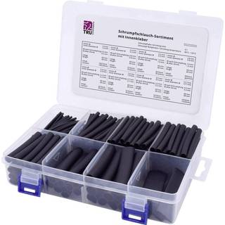 TRU COMPONENTS T1807CA006 Krympeslangesortiment Sort