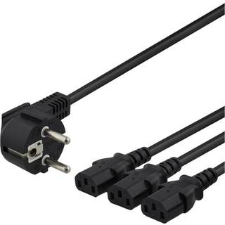 Deltaco Power Cable - 3 m