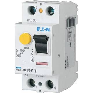 Eaton Fejlstrømsafbryder 40 A 2P 30 mA type A PFIM-40/2/003-A-MW
