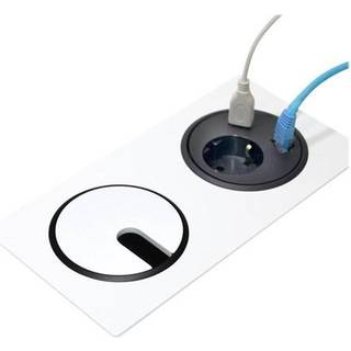Dekorramme Powerdot Frame 02, Farve Hvid