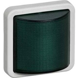 LK OPUS 74 signallampe LED 230V konstant/blink 1 modul, grøn