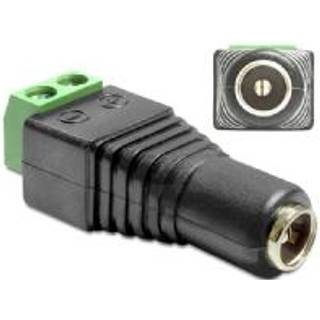 Terminal block adapter - DC 5.5 x 2.5 mm han til Terminal block