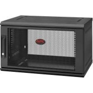 Apc Netshelter Wx 6u Single Hinged Wall-mount Enclosure 400mm Deep Vægmonteret Stativ Sort