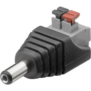 Terminal Block 2-pin til DC han 5,5x2,10mm - 1 stk.